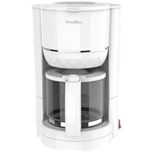 Comparateur de prix : Terraillon - cafetière filtre 10-15 tasses 980w blanc  15353 - 15353