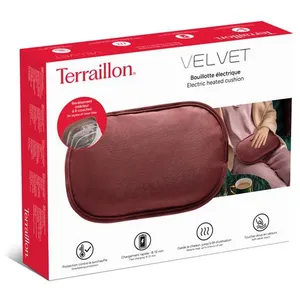 Bouillotte Electrique TERRAILLON Velvet tissu velours pas cher