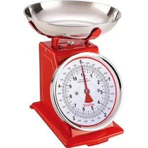 Comparateur de prix : Terraillon Terraillon Tradition 500 - Balance De Cuisine - Rouge