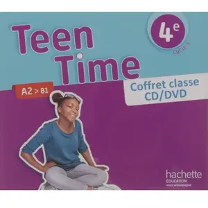Comparateur de prix : ISBN Teen Time anglais cycle 4 / 4e - Coffret CD/DVD classe - éd. 2017