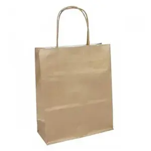 Clairefontaine Sac en papier kraft - brun - 22 x 10 x 29 cm pas cher