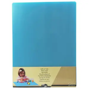 Comparateur de prix : Clairefontaine Maildor 302045MD - Un lot de 10 sets de table 40x30 cm en polypropylène bleu