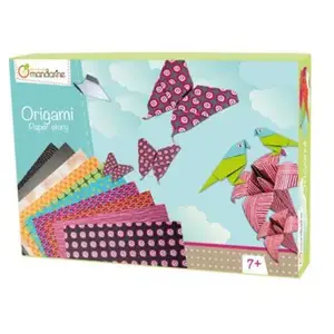 Comparateur de prix : Clairefontaine Kit créatif Origami Avenue Mandarine