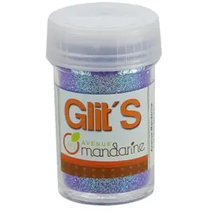 Clairefontaine Avenue Mandarine 42746O - Un flacon de paillettes Glit's 14 g Fluo violet pas cher