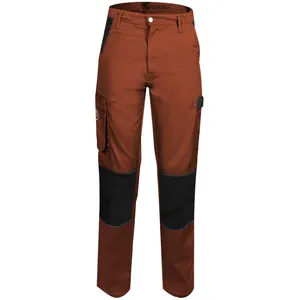 Pantalon de Travail Femme Terracotta - Fashion Sécurité - Résistant, C... pas cher