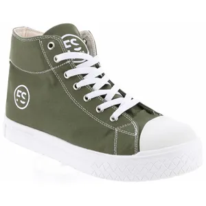 Chaussures de Sécurité Hautes - Kaki, Semelles Antidérapantes Blanches... pas cher