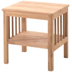 Alfred & Compagnie Table De Chevet En Chêne Massif Romane Bois Naturel pas cher