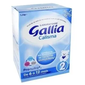 GALLIA Calisma Lait en poudre 2e age Bag in box 1,2kgVendu parparasanteonline