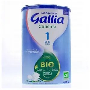 Gallia Calisma Bio 1er Age 800g pas cher