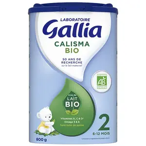 Comparateur de prix : Gallia Calisma Bio 2ème Age 800g