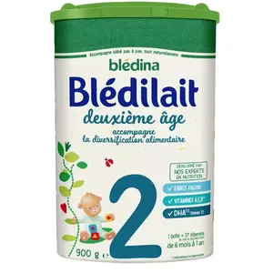BLEDINA Blédina Blédilait Lait de Suite 2ème Âge 900g