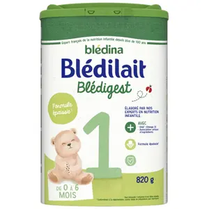 Blédina Blédilait Blédigest 1 lait infantile de 0 à 6 mois 820gr pas cher