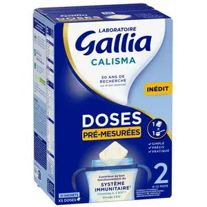 Gallia Calisma Pocket 2ème Age 21 Sachets de 5 Doses pas cher