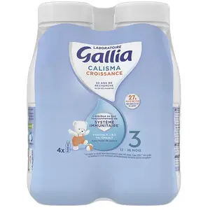 Gallia Calisma Lait de Croissance 4 x 500ml pas cher