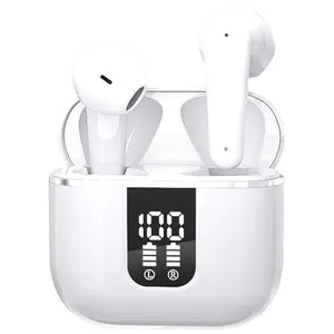 Non communiqué Écouteurs Bluetooth sans fil YYK-750-4 Blanc pas cher