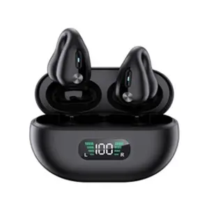 Comparateur de prix : Ecouteurs sans fil Bluetooth YYK-Q80 Noir - Écouteurs clipsables à ore...
