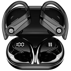 Kinganda Ecouteurs sans fil Bluetooth YYK-Q63-3 Sport Over-Ear Noir pas cher