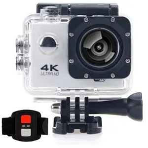 Caméra Sport D800S HD 4K 30m Etanche Wifi Avec télécommande Blanc