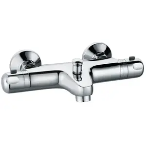 ROUSSEAU Robinet mitigeur thermostatique baignoire et douche Volga 2 pas cher