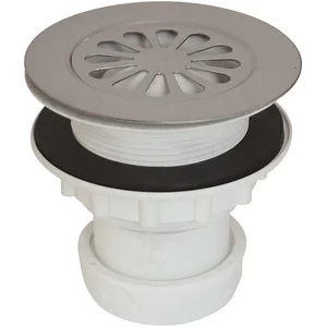 Bonde receveur de Douche Inox Diamêtre 60mm - ROUSSEAU