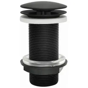 Comparateur de prix : ROUSSEAU Bonde lavabo laiton a ecoulement libre noir