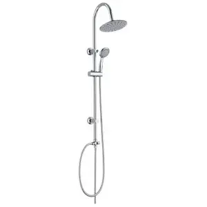 ROUSSEAU Colonne de douche sans robinet Dunedin chrome pas cher