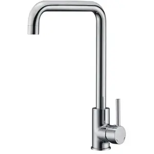 Comparateur de prix : ROUSSEAU Robinet Mitigeur d' évier de cuisine chrome Bec long mobile Design