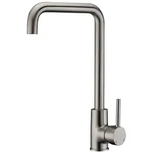 Comparateur de prix : ROUSSEAU Robinet évier Mitigeur de cuisine chrome Bec long mobile Design