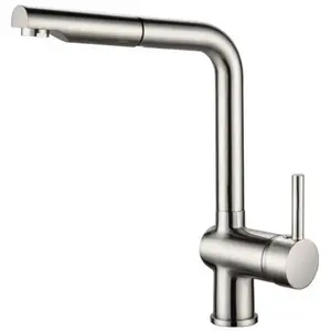 Comparateur de prix : ROUSSEAU Robinet evier de cuisine mitigeur laiton chrome design retro bec haut