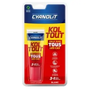 CYANOLIT Mastic-colle blanc express 50 ml