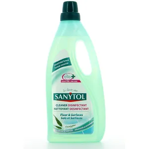 SANYTOL Nettoyant désinfectant sols et surfaces parfum eucalyptus 1 L - - 33631220 pas cher