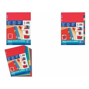 Intercalaires - ELBA - Paquet de 12 - Carte lustrée - A4+Vendu parfnac
