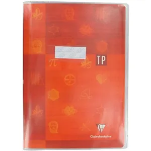 Oxford Protege Cahier A4 Pvc Cristal Avec Rabat Incolore pas cher