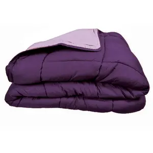 Toison d?or Couette chaude bicolore COCOON prune/parmeVendu parconforama
