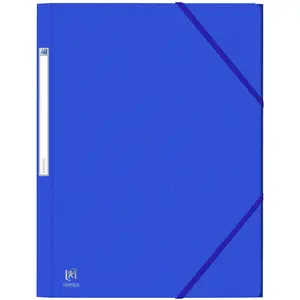 OXFORD Lot de 10 Chemises 3 Rabats Eurofolio+ A4 avec Elastique Couver... pas cher