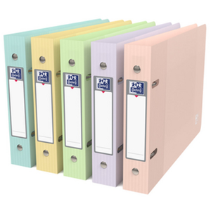 Oxford Classeur A5 Dos 30 mm School Life Pastel