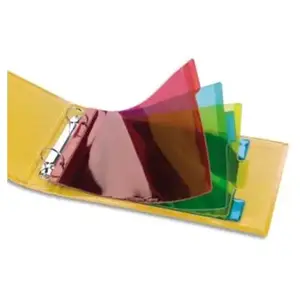 ELBA Paquet de 4 intercalaires personnalisables A5 - PVC - 12/100