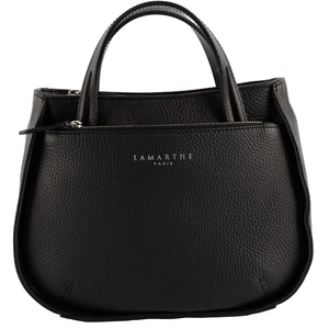 Lamarthe - Sac à main en Cuir Fidèle noir - 22x27x9 cm T.U