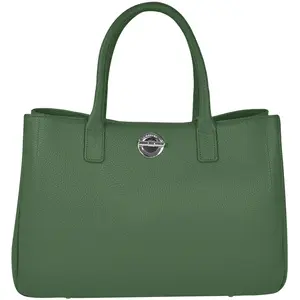 Sac porté main LAMARTHE EV101 Emeraude - Femme pas cher