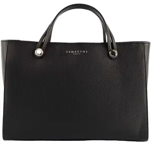 LAMARTHE - FIDELE IF107 Sac à Main Noir En Cuir - Femme pas cher