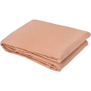 Toison d'Or Housse de couette en coton lavé Cap Ferret (280x240 cm - Terracotta) pas cher