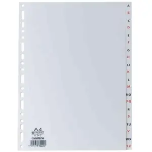 Comparateur de prix : Elba intercalaire plastique a-z,sans st sch,20 positions 100204725