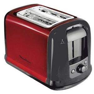 Comparateur de prix : Moulinex Subito LT261D Grille-Pain Électrique 850W Rouge/Noir