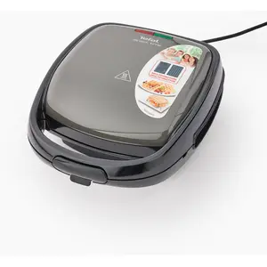 Comparateur de prix : Tefal SW3418 Gaufrier 700 W Noir Gris 2,7 kg 170 mm 286 mm 340 mm 3,4 kg 700 W