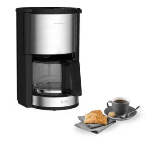 Comparateur de prix : Krups cafetière pro aroma plus inox 1100w 10 tasses km321010