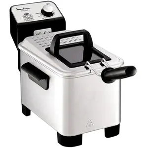 Moulinex AF220010 AF 2200 Mini 1 L, roestvrij staal, kunststof, 1 liter, zilver metallic