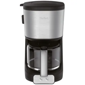Tefal Tefal Element CM470810 - Cafetière - 15 tasses - noir/inox pas cher
