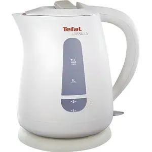 Tefal Bouilloire Express Plastique Blanc 1,5 L KO299130 KO2991 pas cher