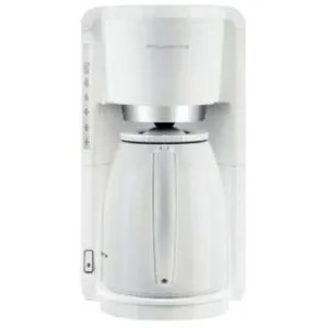 Comparateur de prix : Cafetière filtre ROWENTA Adagio - Blanc - 12 tasses - Verseuse isotherme