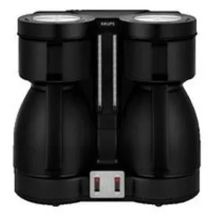 Comparateur de prix : Cafetière KRUPS Duothek KT 8501 - Filtre - Noir - 16 tasses - 1700W